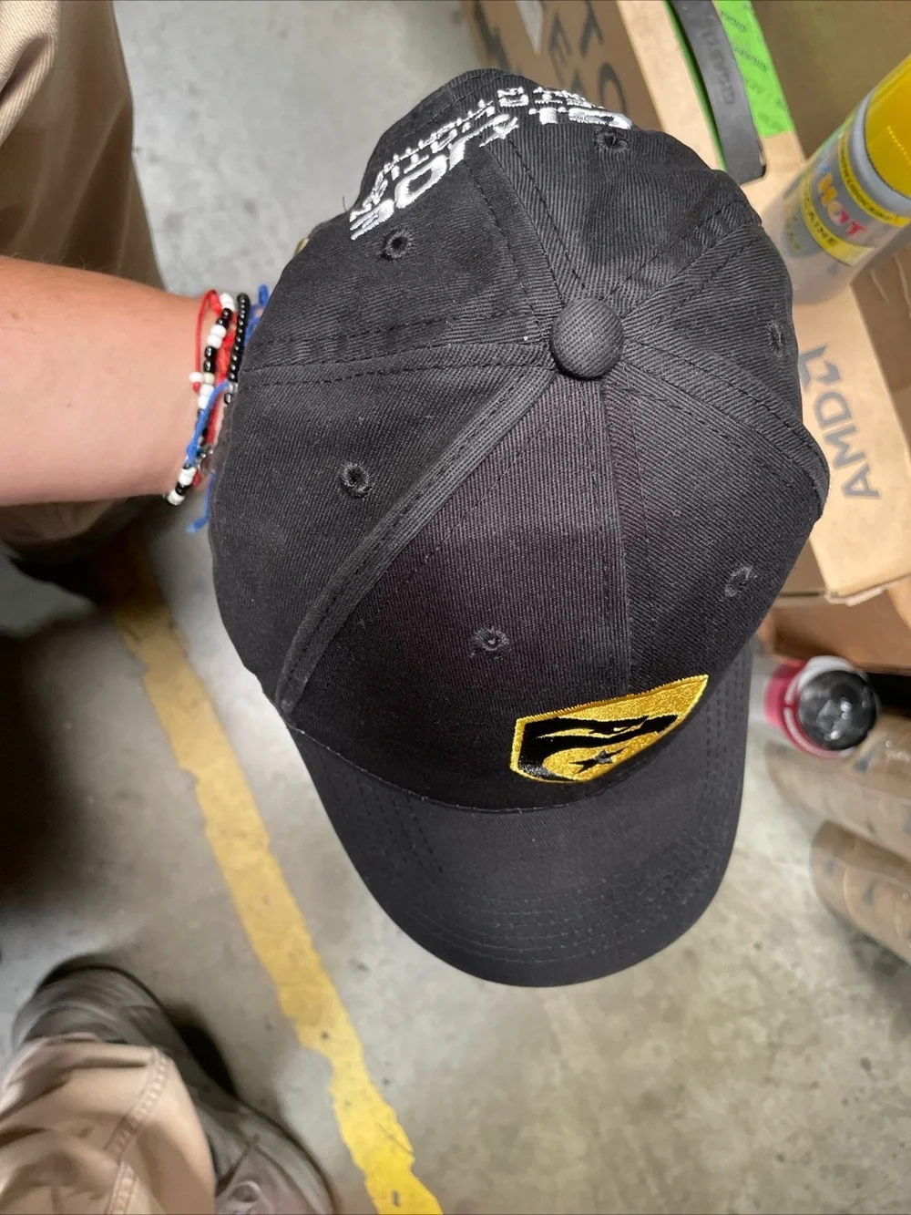 G.I.Joe: Retaliation 2012 Promotional Hat Cap Rare Dwayne “The Rock” Johnson
